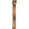 Ekena Millwork Funston Traditional Smooth Bracket w/ Offset Brace, Western Red Cedar, 5 1/2"W x 32"D x 44"H BKT0604X32X44FST01SWR - alternate 3